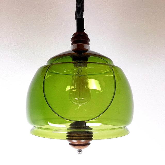 Mid-Century Pendant Lamp from Sijaj Hrastnik For Sale - Image 11 of 11