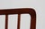 Vintage Dining Chairs in Mahogany with Blue Leather Seats from Fritz Hansen A/S, 1940s, Set of 8 For Sale - Image 6 of 18