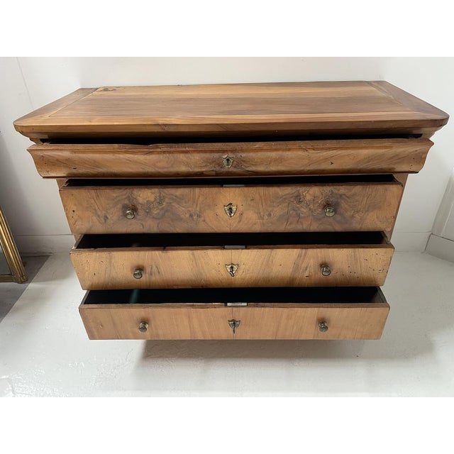 Louis Philippe Chest of Drawers in Cherrywood, 19th Century For Sale - Image 9 of 13