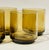 These fabulous lowball glasses are a smooth shade of mocha. Each of these glasses are flawless and stacks easily for...