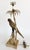 Hollywood Regency Late 20th Century Palm Beach Chic Brass Macaw Parrot Tole Palm Tree Lamp For Sale - Image 3 of 11