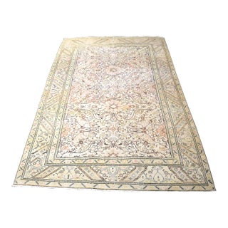 1960s Oriental Design Turkey Handmade Carpet For Sale