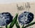 Vintage Tapestry Canvas The Blue Hydrangeas by Bernard Buffet, 1971 For Sale - Image 6 of 8