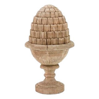 Lucas Poplar Wood Urn For Sale
