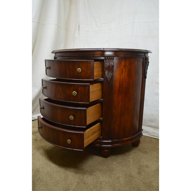 Hooker Furniture Seven Seas Collection Demilune Chest of Drawers Chairish