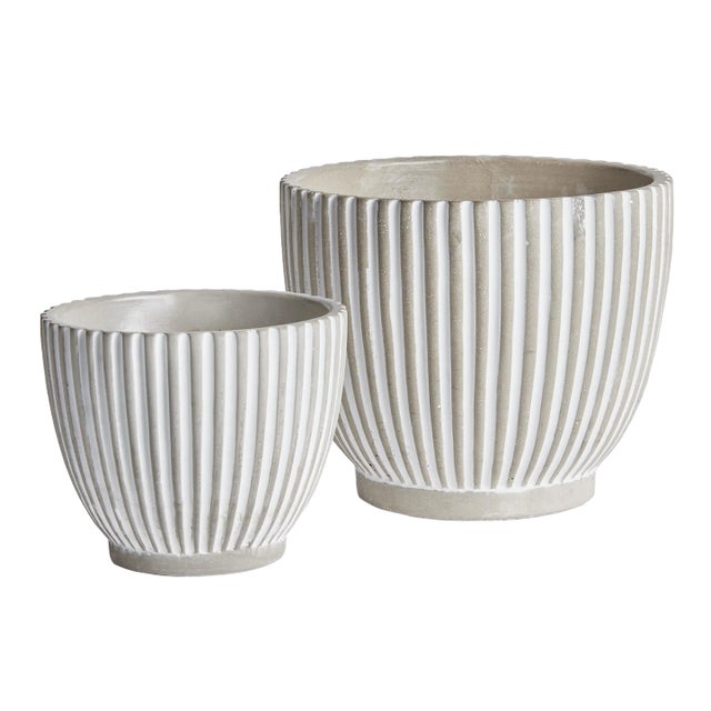 Adara Pots, Set Of 2 For Sale