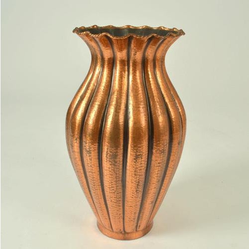 Large Copper Amphora Vase by Egidio Casagrande, Italy, 1950s For Sale - Image 12 of 18