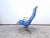 Animal Skin Set of 124 Leather Lounge Chair and Ottoman by Hermann Miller for Vitra, 1958 For Sale - Image 7 of 13