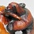 Wood Japanese Wood Carving Bear with Cub, 1960s For Sale - Image 7 of 10