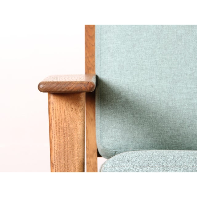 Wood GE 290 3-Seater by Hans J. Wegner for Getama, 1960s For Sale - Image 7 of 9