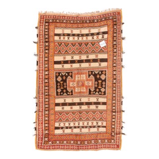 Vintage Morrocan Rug 5'3'' x 8'3'' For Sale