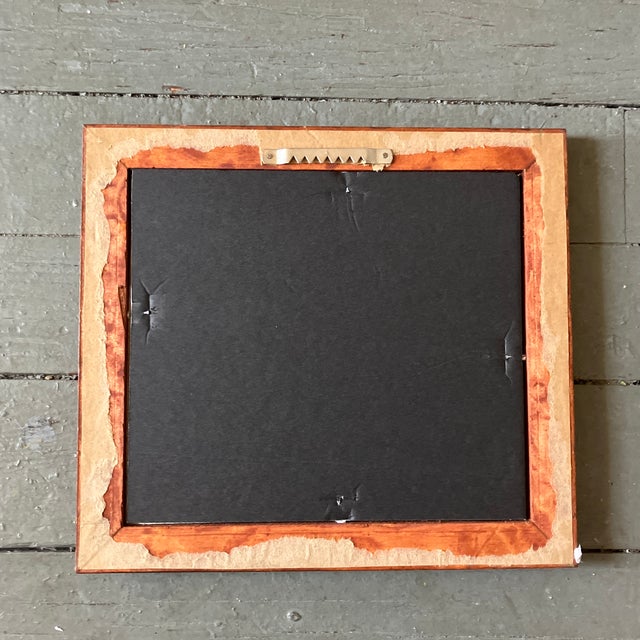 1940’s Original Abstract Impressionist Watercolor Painting For Sale - Image 4 of 4