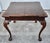 Henredon Mahogany Burl Wood Table Chippendale Butterfly Leaf Ball Claw Feet For Sale - Image 14 of 17