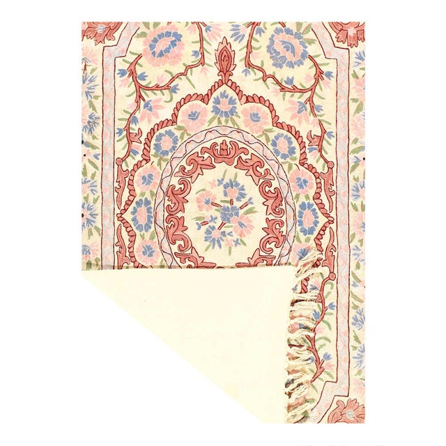 Traditional 1960s Pasargad DC Fine Flat Weave Chinese Aubusson Rug For Sale - Image 3 of 3