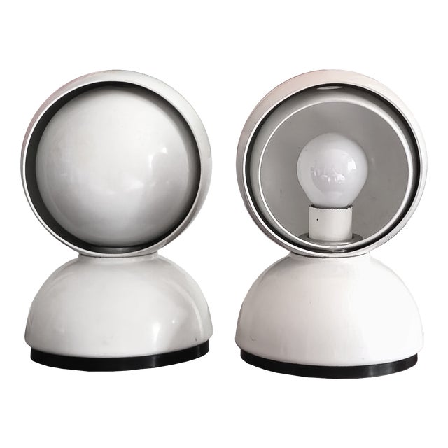 Eclisse Lamps by Vico Magistretti for Artemide, Italy, 1965, Set of 2 For Sale