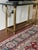 Mid-Century Modern Italian Style Gilded Brass Glass Top Console Hall Table For Sale - Image 9 of 9