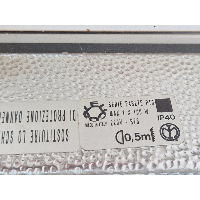 Mid-Century Wall Lamp in Murano Glass from Leucos, Italy, 1970s For Sale - Image 10 of 11