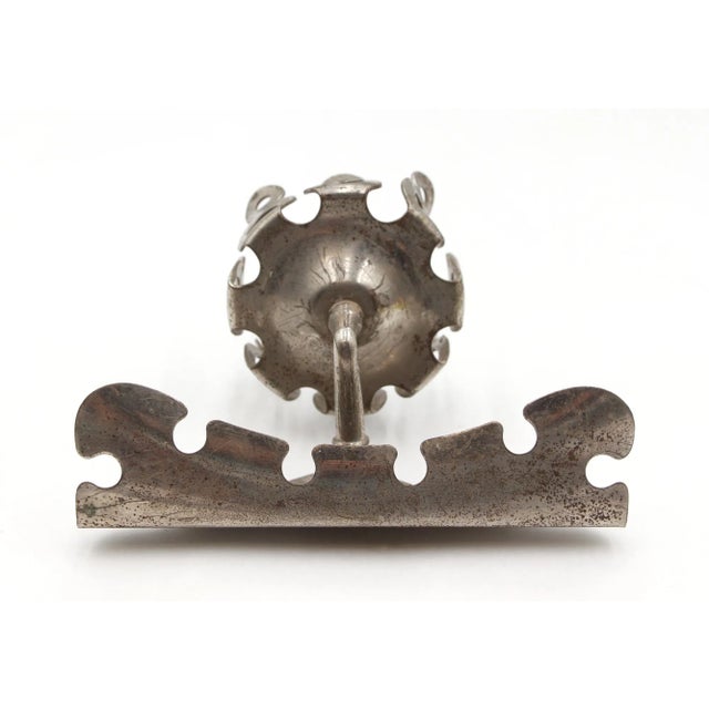Antique Brasscrafters Bathroom Nickel Cup & Toothbrush Holder For Sale - Image 9 of 10