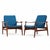 Mid-Century Modern Finn Juhl Mid Century Danish Teak Spade Lounge Chairs - Pair For Sale - Image 3 of 12