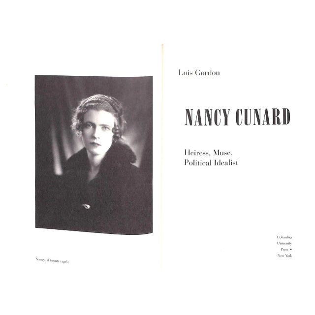 Paper "Nancy Cunard: Heiress, Muse, Political Idealist" 2007 Gordon, Lois For Sale - Image 7 of 9