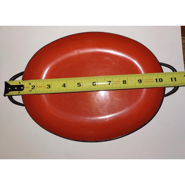 Mid 20th Century Mid Century Modern Tableware, Enamel For Sale - Image 4 of 5