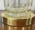 Vintage Portuguese Crystal Column Table Lamp - Faceted Stacked Block For Sale - Image 10 of 11