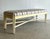 Vintage Angled Long Bench For Sale - Image 9 of 12