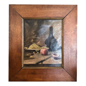 19th Century Oil Still Life