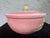 1950s Vintage Hull Pottery Pastel Pink Floral Covered Dish / Lidded Bowl For Sale - Image 5 of 12
