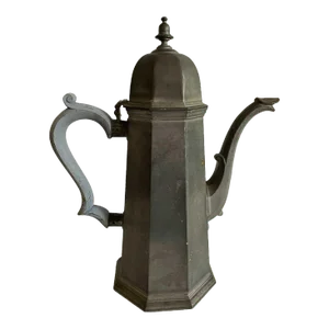 Pewter Tea Pot - Antique