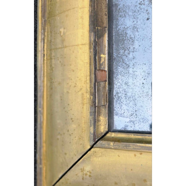 18th Century 75" Tall Heavily Foxed Mercury Neoclassical Mirror For Sale In Washington DC - Image 6 of 15