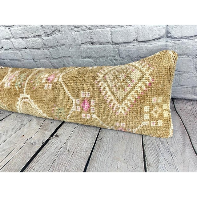 Vintage Pillow Case Turkish Rug Pillow Decorative Rug Pillow Dry cleaning only. PILLOW INSERT IS NOT INCLUDED