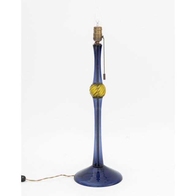 John Hutton X Donghia Murano Glass Lamp For Sale In New York - Image 6 of 8