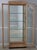 Campaign Burl Ash Campaign Curio Cabinet by Drexel Heritage For Sale - Image 3 of 16