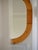 Statement mirror with frame made of natural pine. The mirror 78 cm wide and is in excellent condition. Looks amazing in...