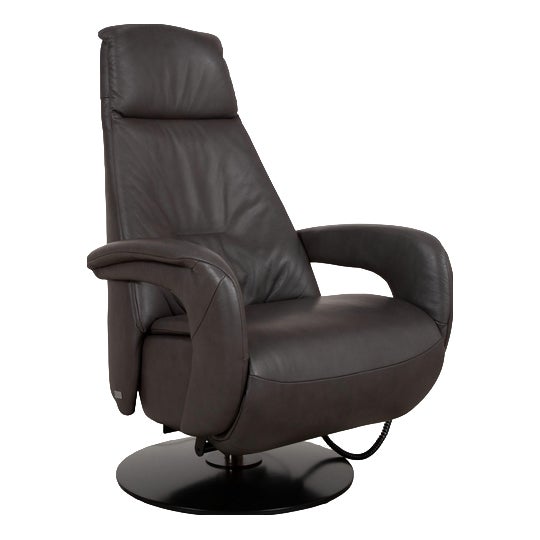 Minako Armchair in Leather from Mondo For Sale