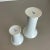 Op Art German White Porcelain Vases from AK Kaiser, 1970s, Set of 2 For Sale - Image 15 of 18