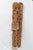 1960s Vintage Hand-Carved Wooden Wall Candle Holder | Folk Art Rustic Architectural Wall Sculpture For Sale - Image 5 of 16