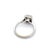 Early 21st Century 14k White Gold Halo Engagement Ring With ~1ct Natural Diamond - Size 5.5 For Sale - Image 5 of 7