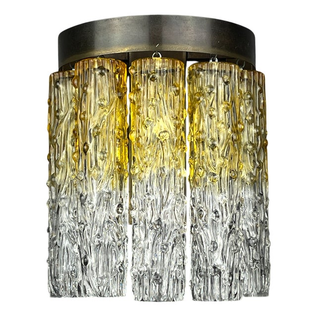 Vintage Wall Lamp Tronchi by Venini, Italy, 1960s For Sale