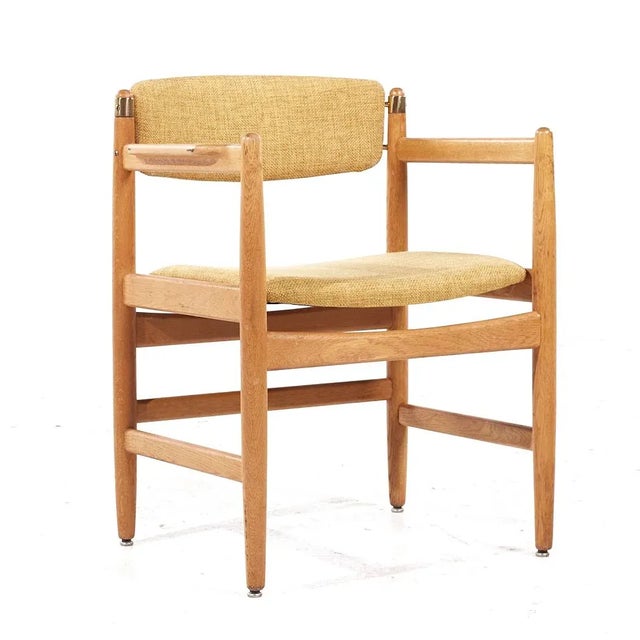 Wood Børge Mogensen for Karl Andersson & Söner Mid Century Danish Oak Dining Chairs - Set of 8 For Sale - Image 7 of 10