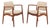 Captains Chairs by Erik Buch for Ørum Møbler, Denmark, 1960s, Set of 2 For Sale