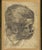 Drawing - 'Man's Head'. Charcoal on paper. Dimensions: 27.5 x 20.5 cm