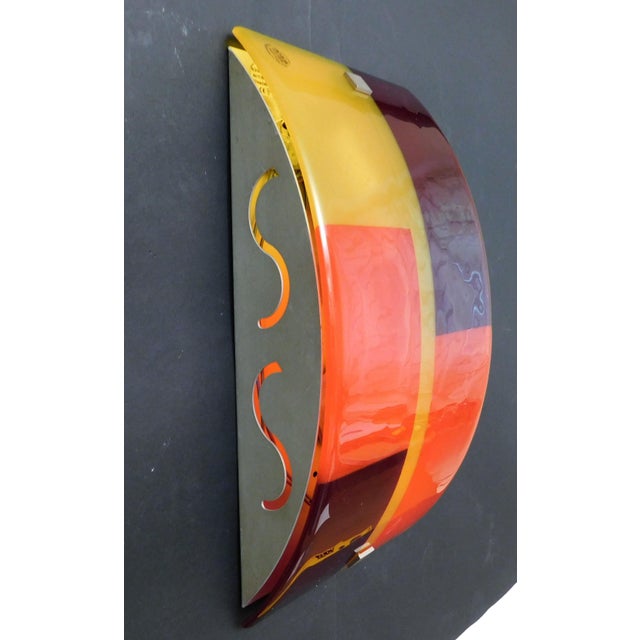 1970s Mid-Century Murano Sconce For Sale - Image 4 of 10
