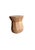 1970s Aged Javanese Teak Wood Side Table – Sculptural Organic Pedestal For Sale - Image 4 of 9