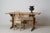 Rustic Folk Art Trestle Dining Table For Sale - Image 3 of 14