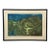 Surrealist Green Acrylic Abstract by Beckford Young For Sale