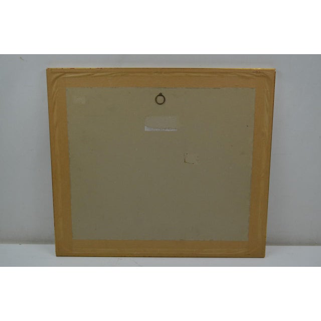 Mid 20th Century "Entering the City on the River" Ink Drawing by Raymond Lemarchand, Framed For Sale - Image 10 of 11