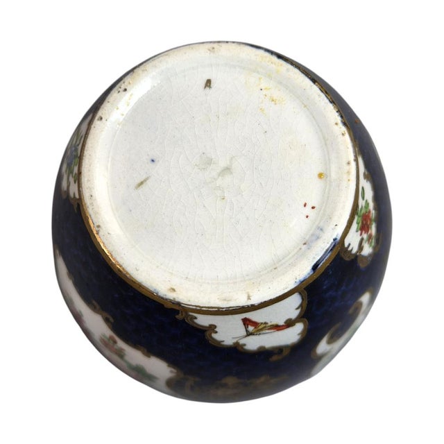 Scale Blue Revival Silicon China Covered Vase from Booths, 1900s For Sale - Image 9 of 12