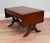 Regency Revival Coffee Table in Drop Leaf Mahogany For Sale - Image 4 of 6
